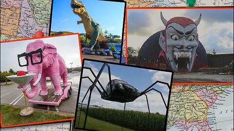 Top 10 most awesomest roadside attractions