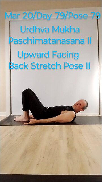 Urdhva Mukha Paschimatanasana II Urdhva Mukha Paschimatanasana 2 / Upward Facing Back Stretch Pose2