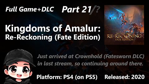Kingdoms of Amalur: Re-Reckoning (Fate Edition) - Part 21/? (PS4 version on PS5)