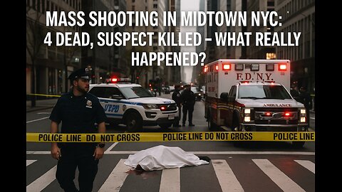 Mass Shooting in Midtown NYC: 4 Dead, Suspect Killed – What Really Happened?