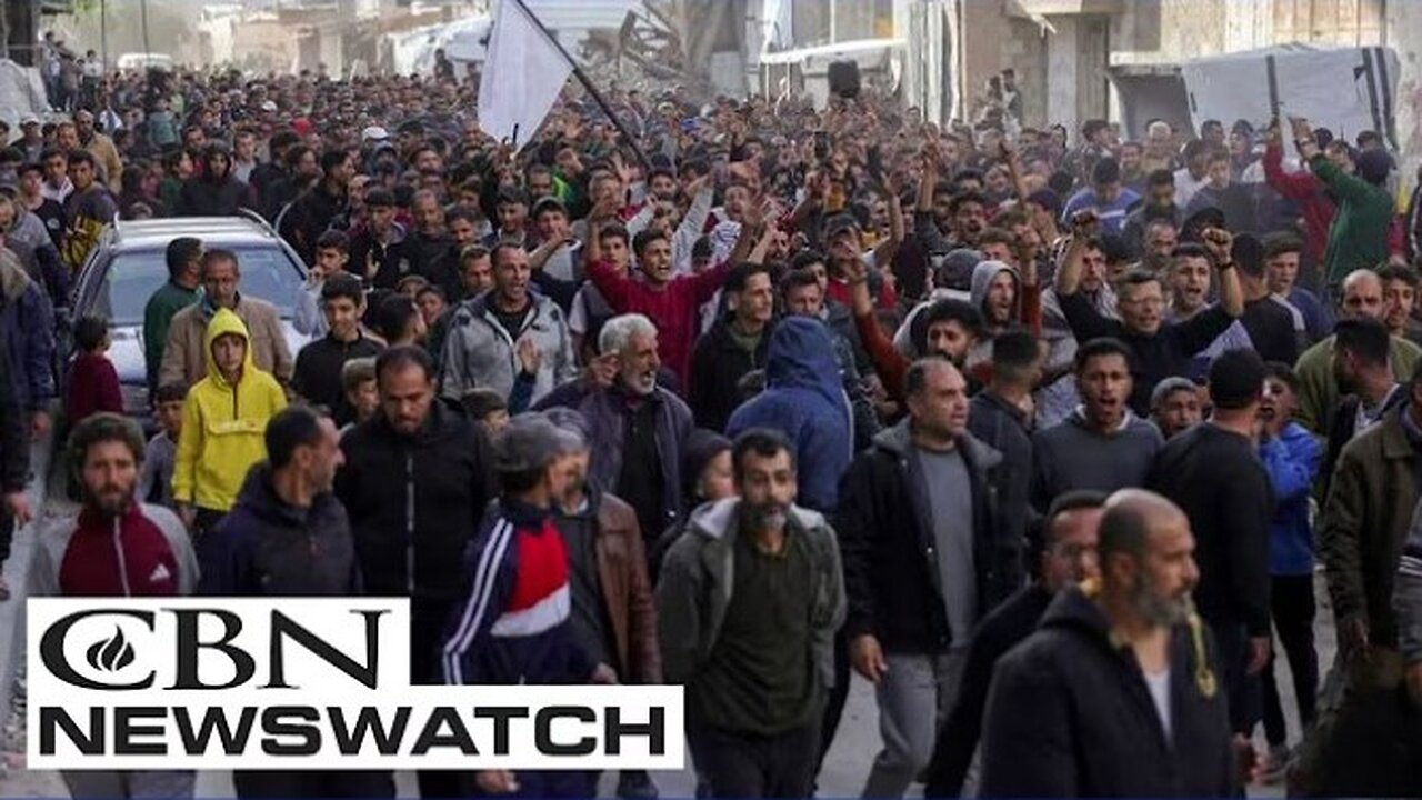 Palestinians Rise to Protest Hamas, Huckabee Supports Israel - CBN NewsWatch - March 26, 2025