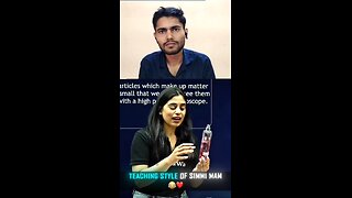 hawa mein Chhota Chhota particles dikhega