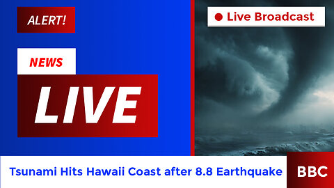LIVE Footage: Hawaii Shores Under Tsunami Alert After Russia's 8.8 Megaquake Shakes the Pacific