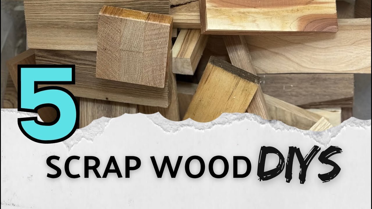 5 Scrap Wood DIYs that you can make and sell!