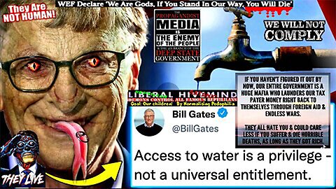 MyCatholicRedPill update Bill Gates Quietly Seizes Total Control of U.S. Water Supply