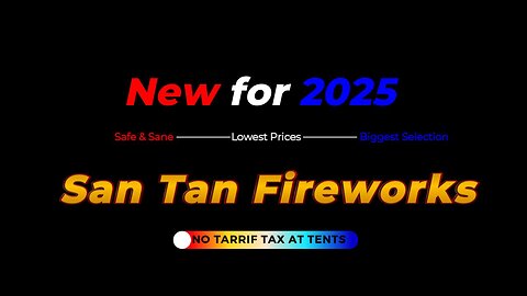 What's New for 2025 - San Tan Fireworks