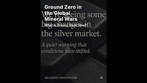 Ground Zero in the Global Mineral Wars