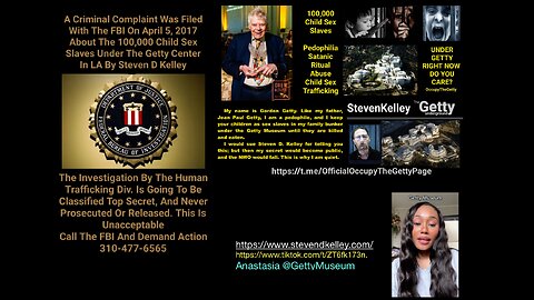 Child Sex Slaves Under The Getty Center In LA TruthCatRadio.com
