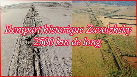 Storico Muro Zavolzhsky: lungo 2500 km