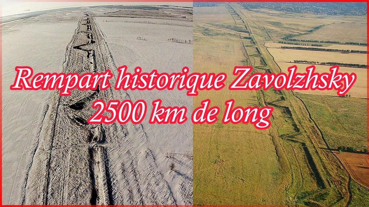 Storico Muro Zavolzhsky: lungo 2500 km