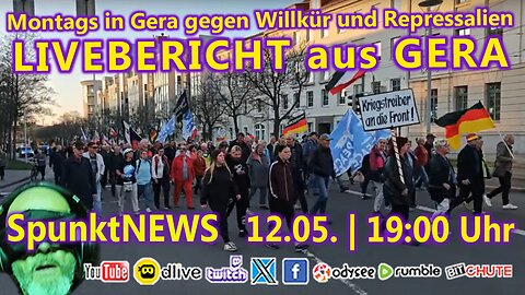GERA | Montag gegen Willkür und Repressalien | 12.05.2025