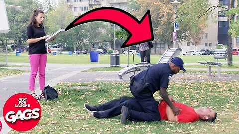 Her Boyfriend Is A WANTED CRIMINAL ⛓️ | Just For Laughs Gags