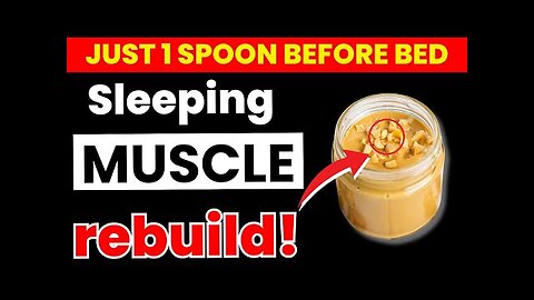SENIORS, Eat THIS Before Bed or Your Muscles Will Keep Disappearing | Senior Health