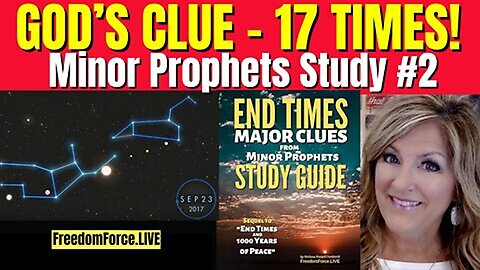 PROPHETS Study #2 - GOD'S CLUE 17 TIMES - Sat July 5, 25