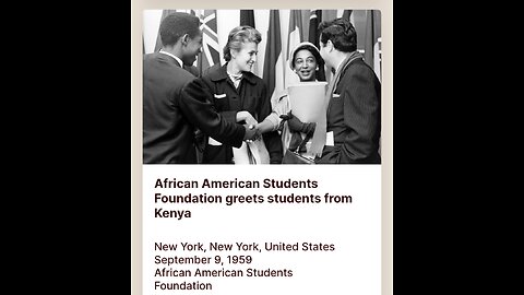 They helped more foreigners than Americans