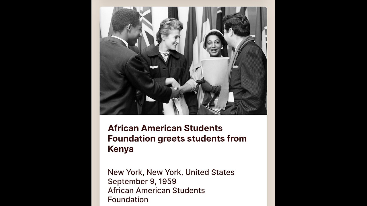 They helped more foreigners than Americans