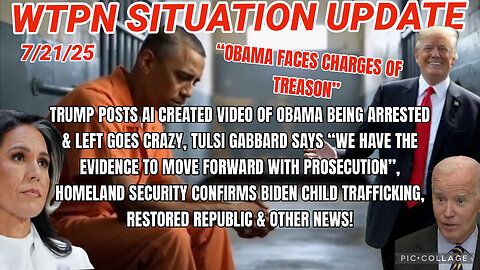WTPN ~ Judy Byington ~ Situation Update ~ 7-21-25 ~ Trump Return ~ Restored Republic via a GCR