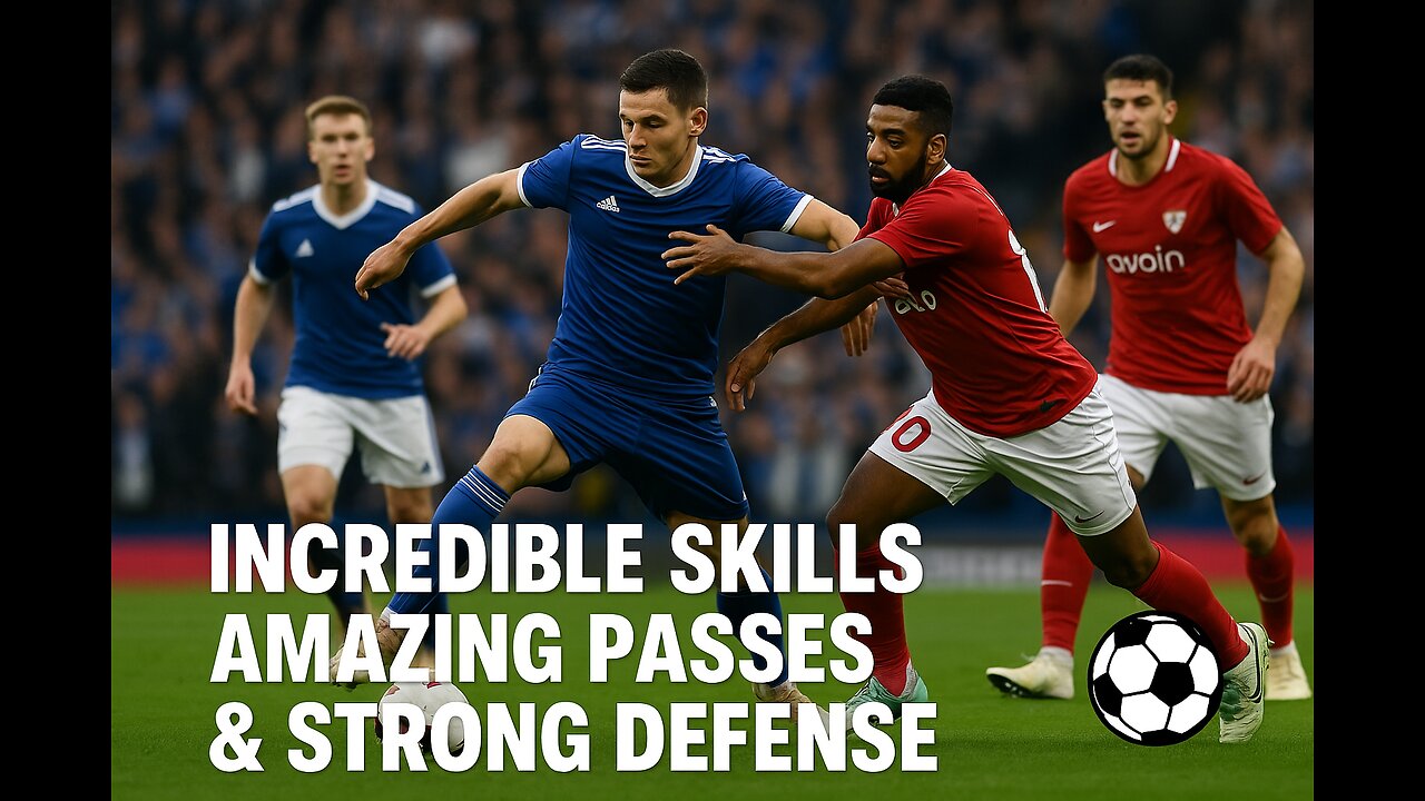 🔥 Incredible Skills + Amazing Passes + Strong Defense! ⚽🔥