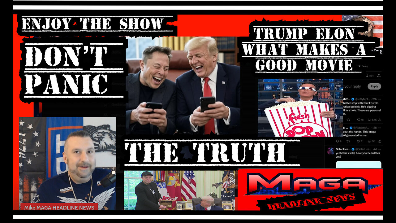 Trump, Elon THE TRUTH! Whats really going on! ENJOY THE SHOW !