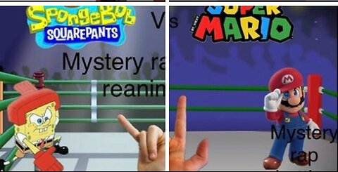 Mystery rap battles vs reanimated. Marios rap box