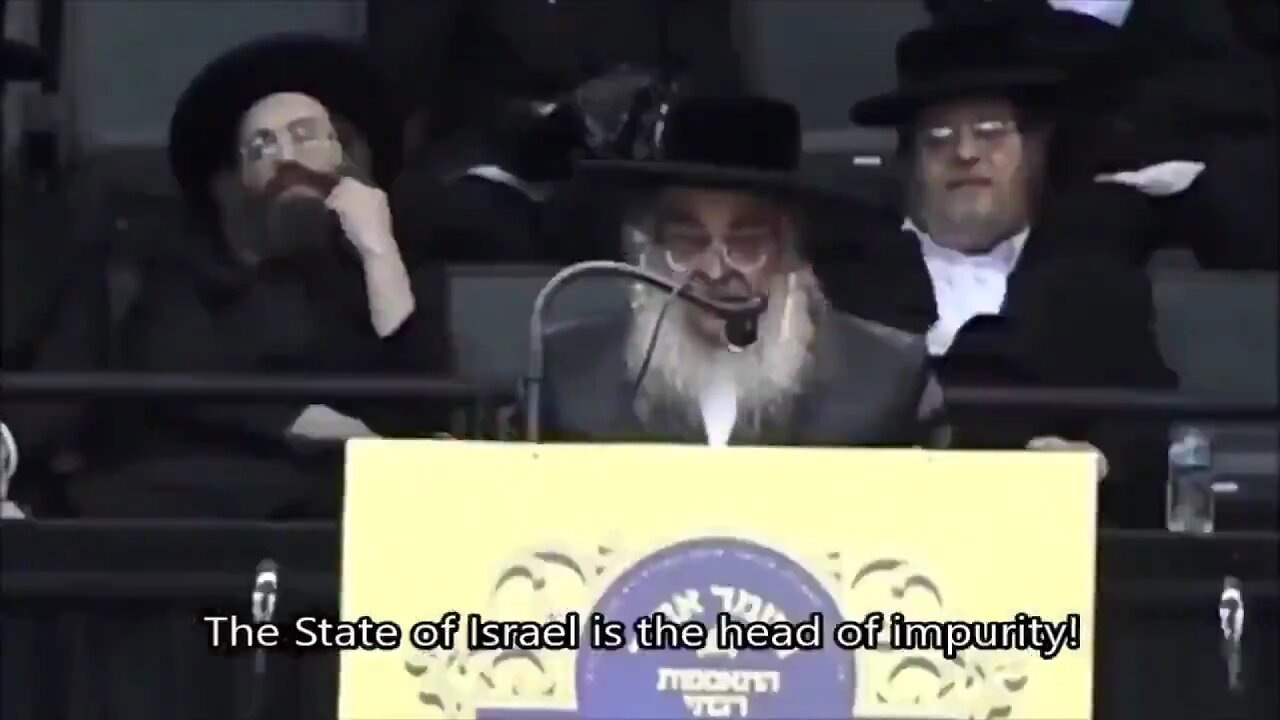 JEWS DENOUNCING THE CRIMINALITY OF CORRUPT ZIONIST ISRAEL
