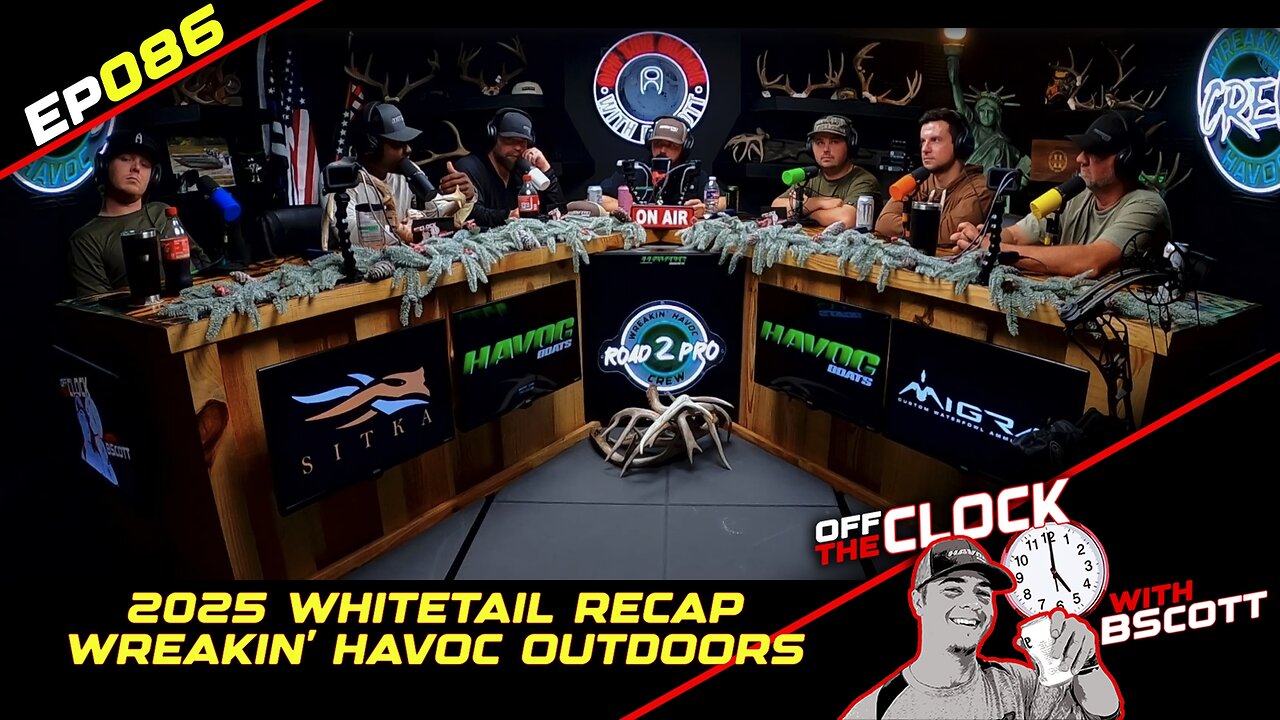 1,800 INCHES OF BONE!: Whitetail Season Recap | Ep086 | Off The Clock with B Scott