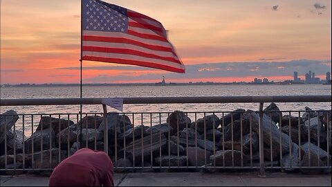 July 17, 2025 · 8:37 PM Between MDC and the Statue of Liberty