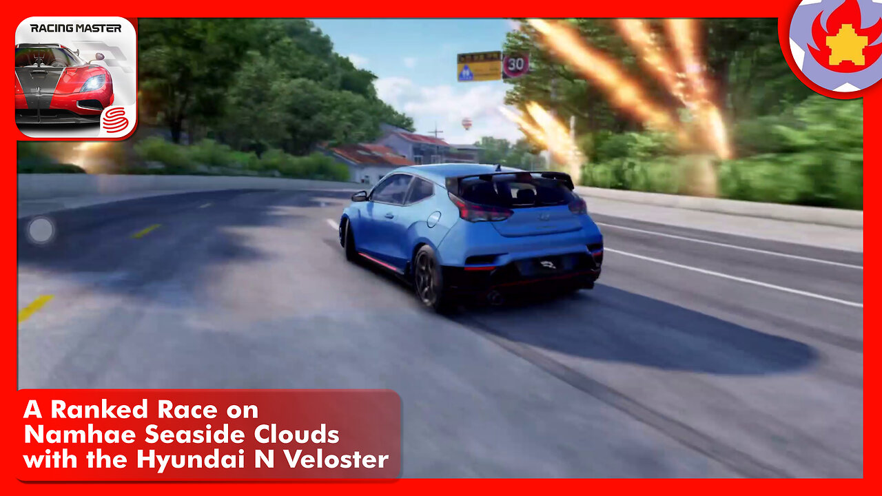 A Ranked Race on Namhae Seaside Clouds with the Hyundai N Veloster | Racing Master
