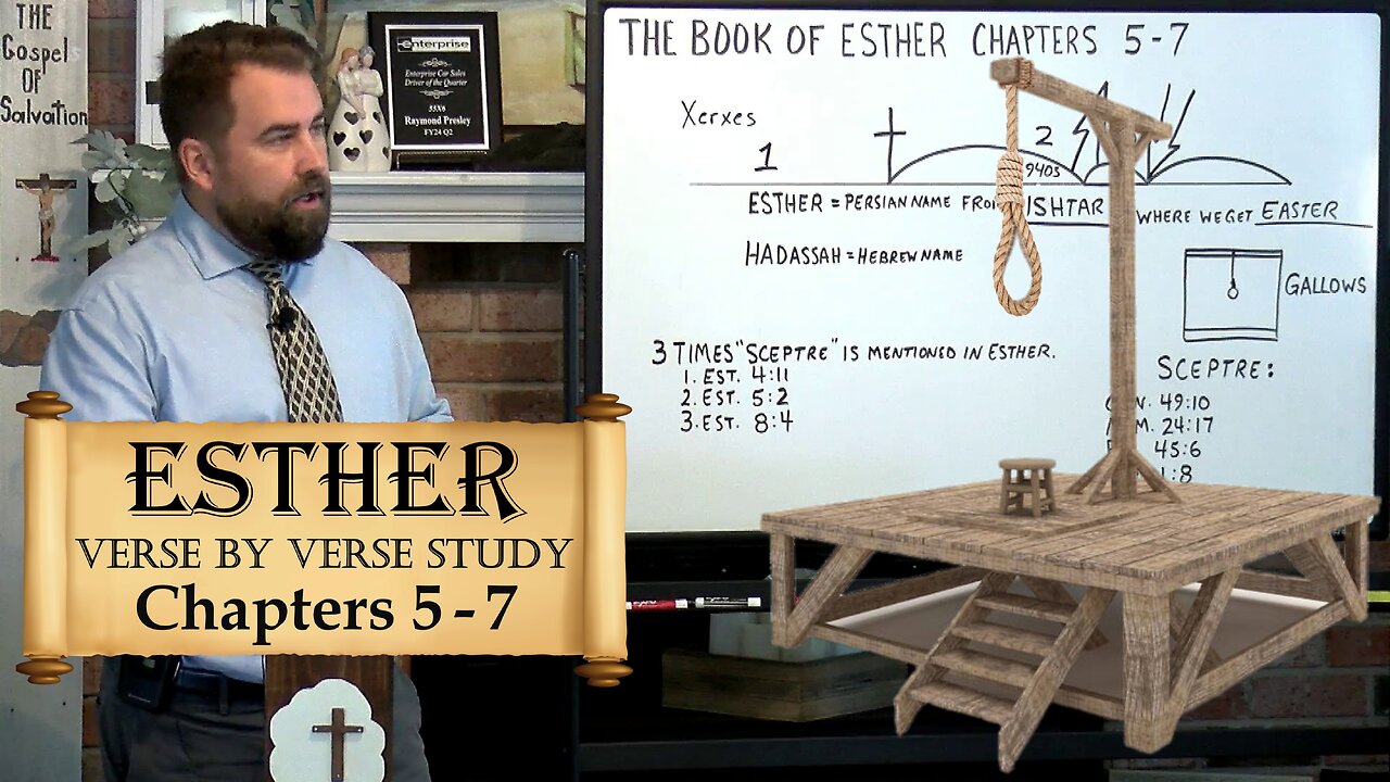 The Book of Esther Chapters 5 to 7 Verse by Verse Bible Study Robert Breaker