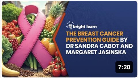 "Unveiling BrightLearn - Dr. Cabot's Definitive Guide on Preventing Breast Cancer"