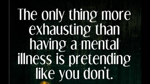 NO WEBCAM TONIGHT MY MENTAL HEALTH SUCKS RIGHT NOW*NEVER BE ASHAMED TO NOT BE OK!