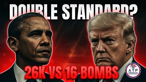 OBAMA DROPPED OVER 26K BOMBS VS. TRUMP WHO DROPPED 16 BOMBS... BUT CONGRESS MOVES TO IMPEACH TRUMP!