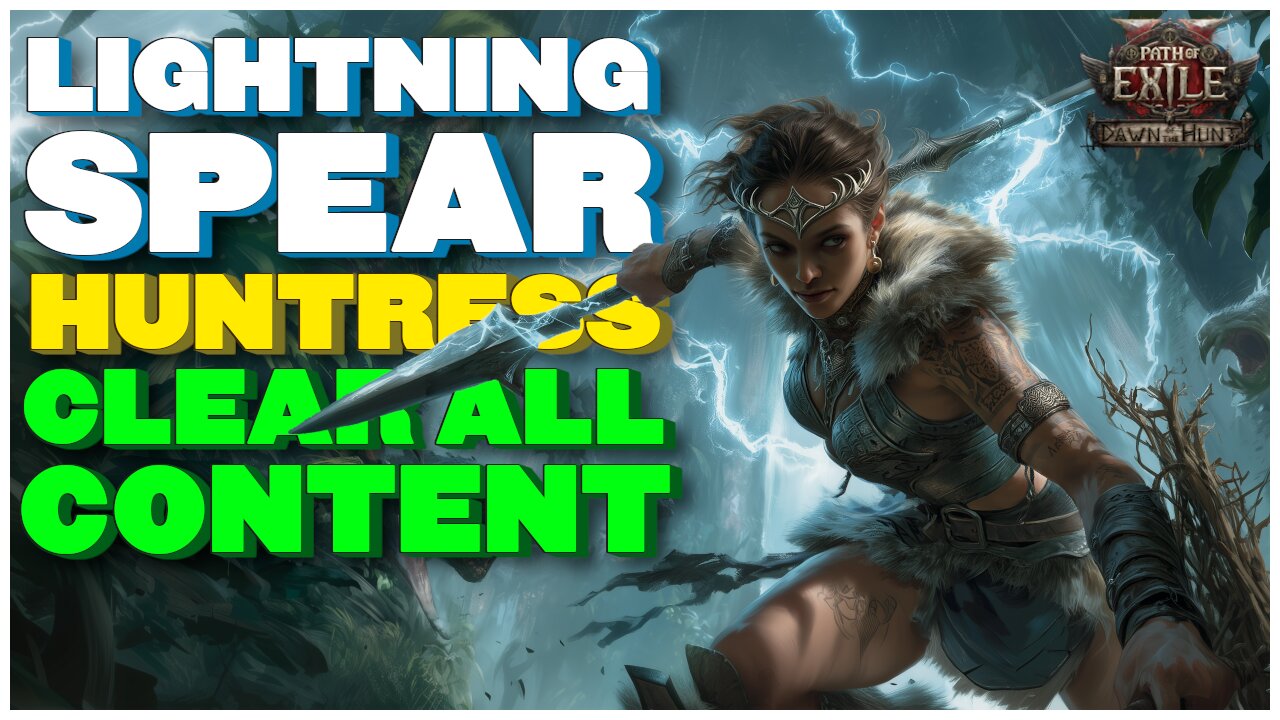 [POE 2 0.2] Clearing All Content With Lightning Spear Amazon Build Showcase! Updated Skills and Gear
