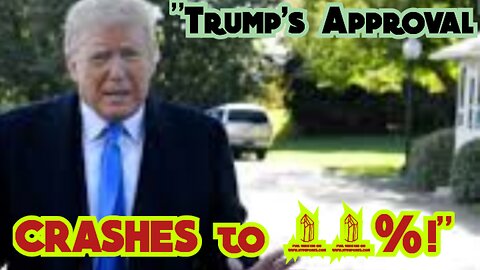 Trump's Approval Drops to Historic Low! Yet 89% of Republicans Still Support Him