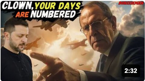 The TRUTH Hurts: Lavrov explained to the West why Zelensky isn't Worthy of Meeting Putin