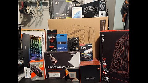 Brand new gaming PC build