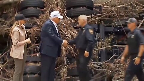 POTUS and FLOTUS thank local firefighters for their heroic efforts during the