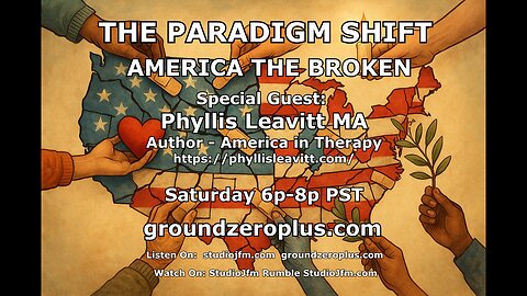 THE PARADIGM SHIFT 7-19-2025 AMERICA THE BROKEN 7PM MST