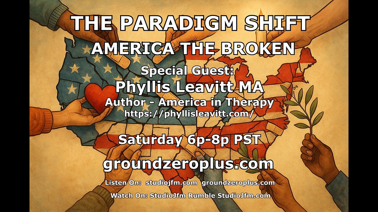 THE PARADIGM SHIFT 7-19-2025 AMERICA THE BROKEN 7PM MST
