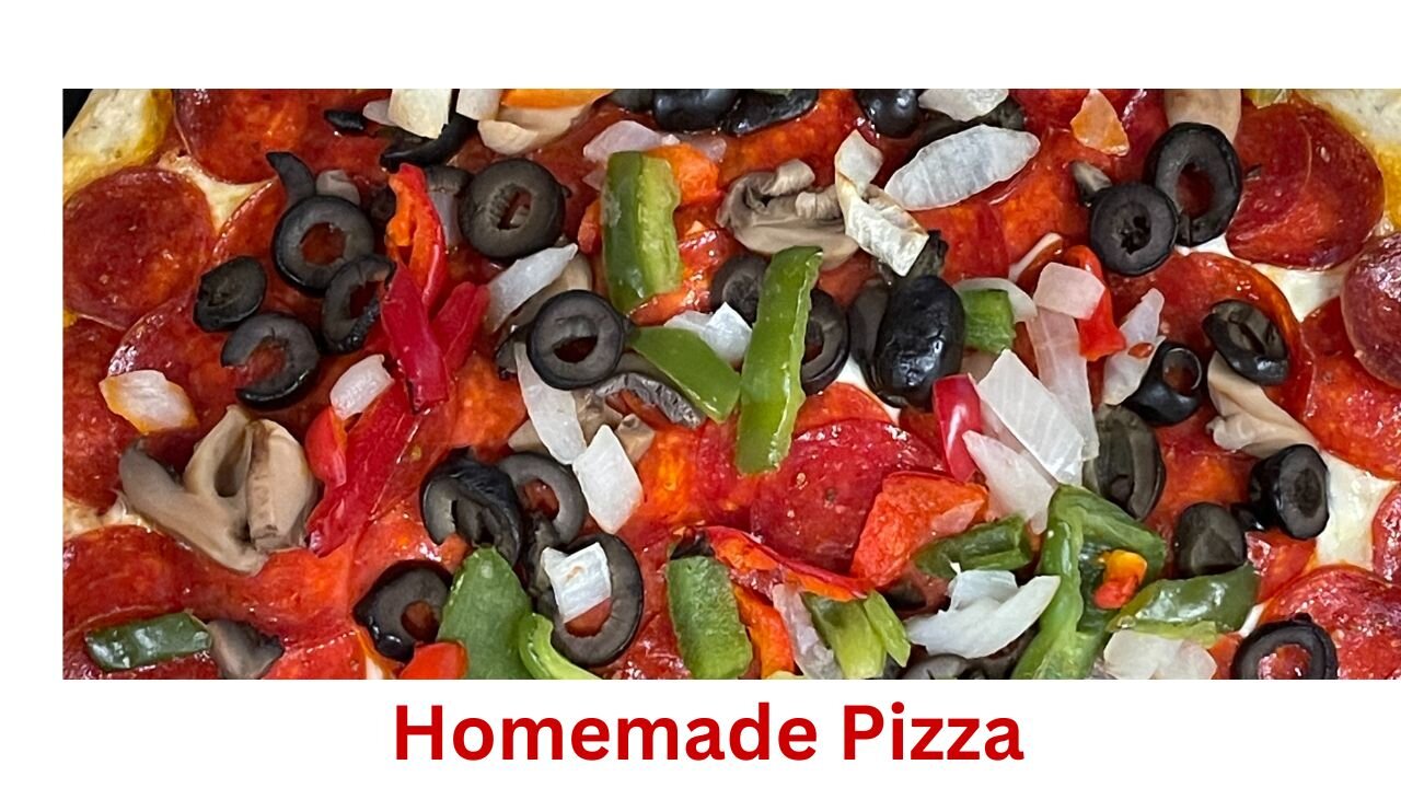 Experience the Ultimate Homemade Pizza Perfection 🤤