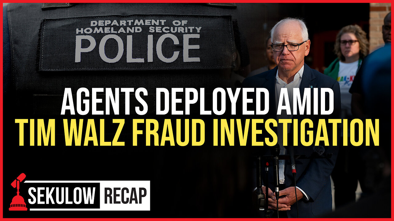 Agents Deployed Amid Tim Walz Fraud Investigation