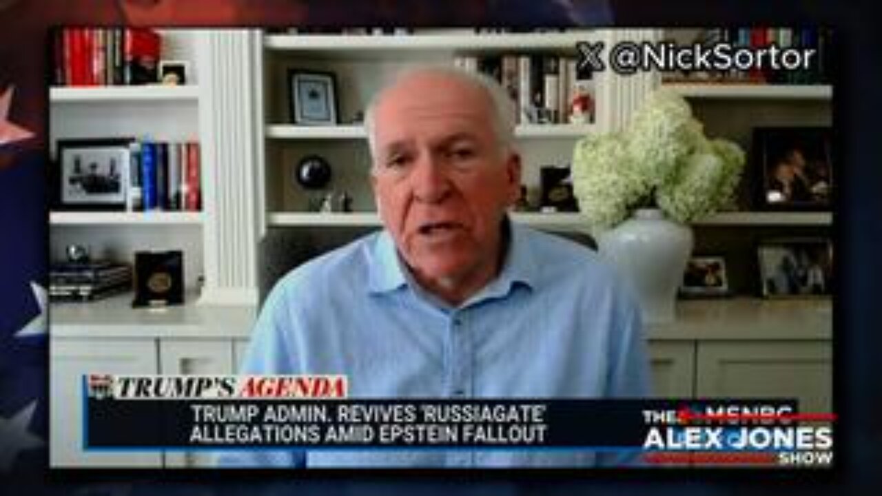 Former CIA Director John Brennan Goes Into Damage Control On MSNBC & Lashes Out At Trump!