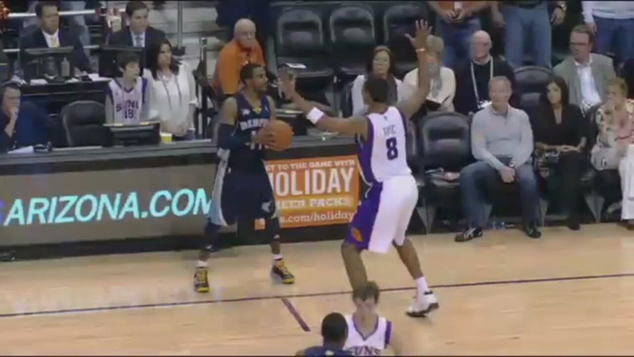 Mike Conley 11 Pts 14 Assists 3 Stl @ Suns, 2010-11.