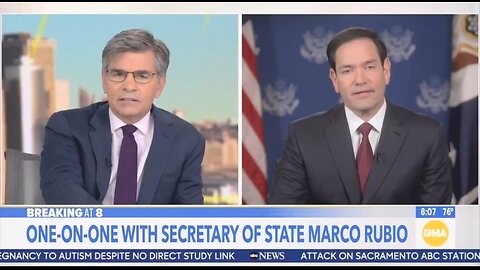 Secretary of State Shuts Down ABC's George Stephanopoulos