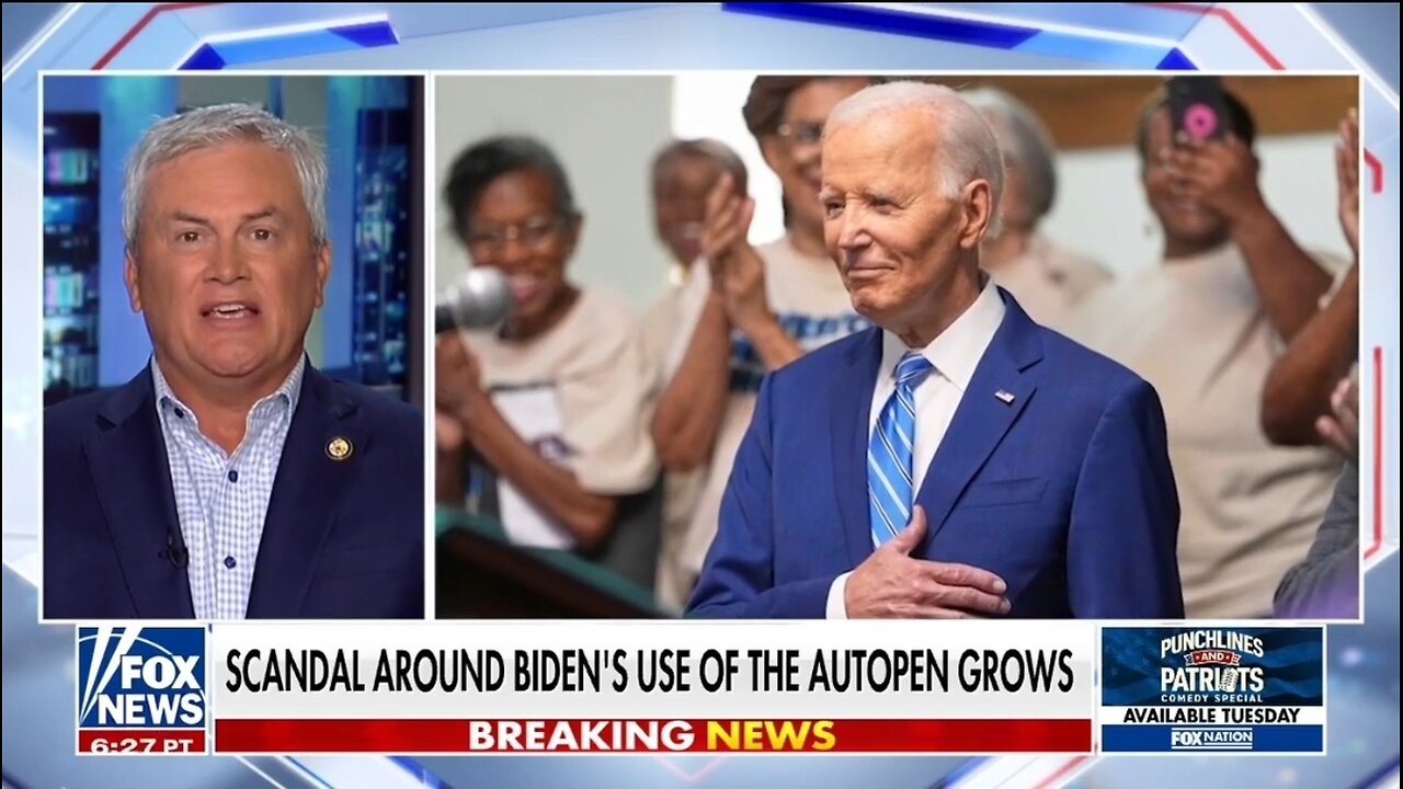 Rep James Comer: Biden's Pardons Are In Peril