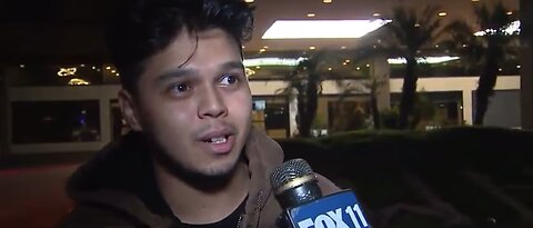 BREAKING NEWS🚨 “We kind of have this app tells us where ICE is going to be.” - Protester