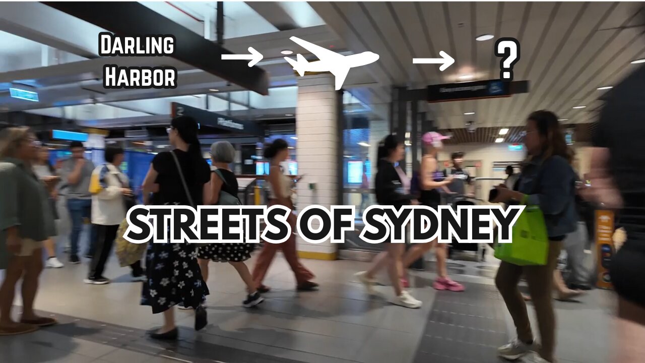 Streets of Sydney Darling Harbor