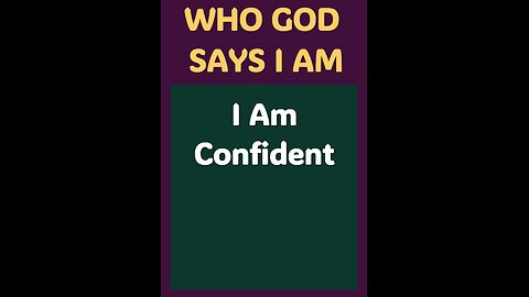I AM CONFIDENT #wordofgod #pray #love #safe #rescued #power #battle #shield #enemies #faith
