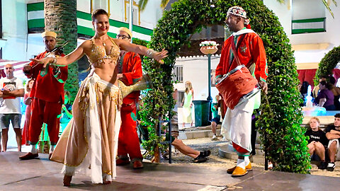 Belly Dance Show 💃 Moroccan Artists & Oriental Music | Spain 4K
