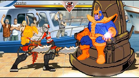 KRATOS vs THANOS - (Hardest AI)